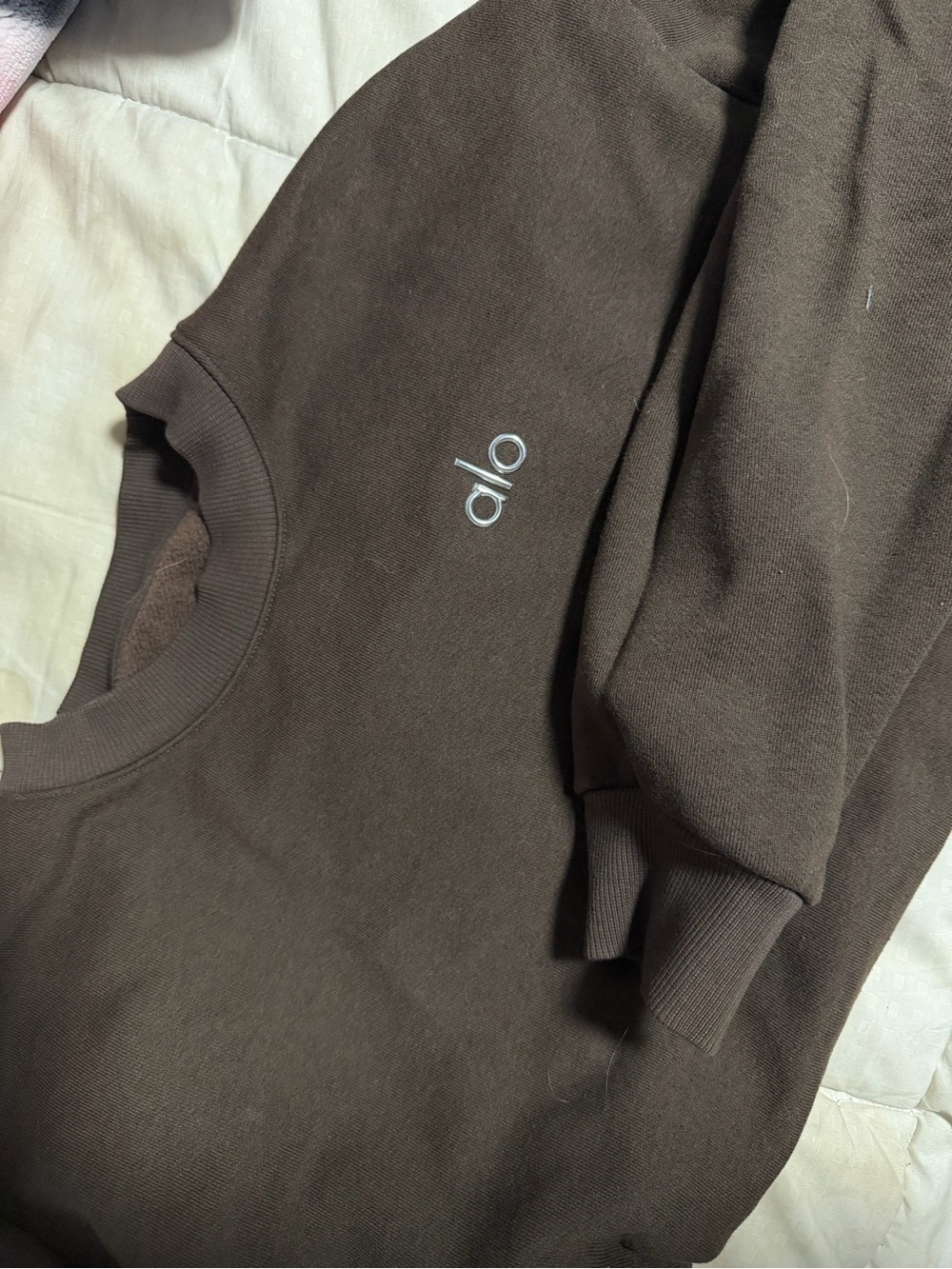 Alo yoga accolade crew neck espresso - Picture 2 of 2